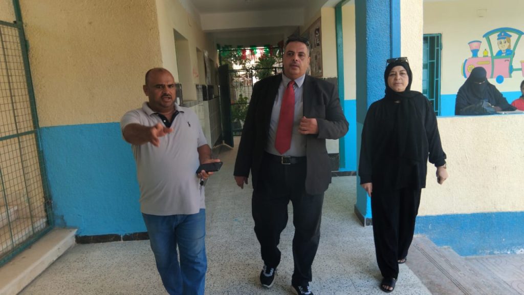 متابعة الاستعدادات للعام الدراسي الجديد بمدارس القنطرة غرب 3