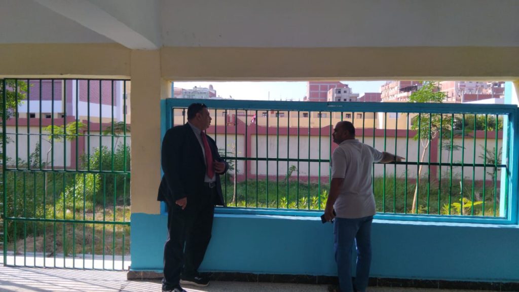 متابعة الاستعدادات للعام الدراسي الجديد بمدارس القنطرة غرب 9