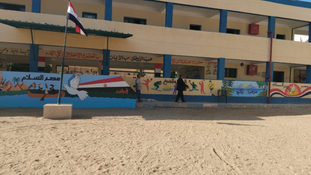 متابعة الاستعدادات للعام الدراسي الجديد بمدارس القنطرة غرب 5